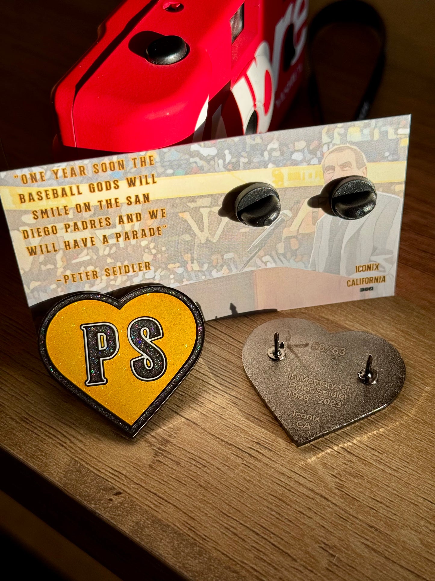 “PS Heart Pin” - Pin