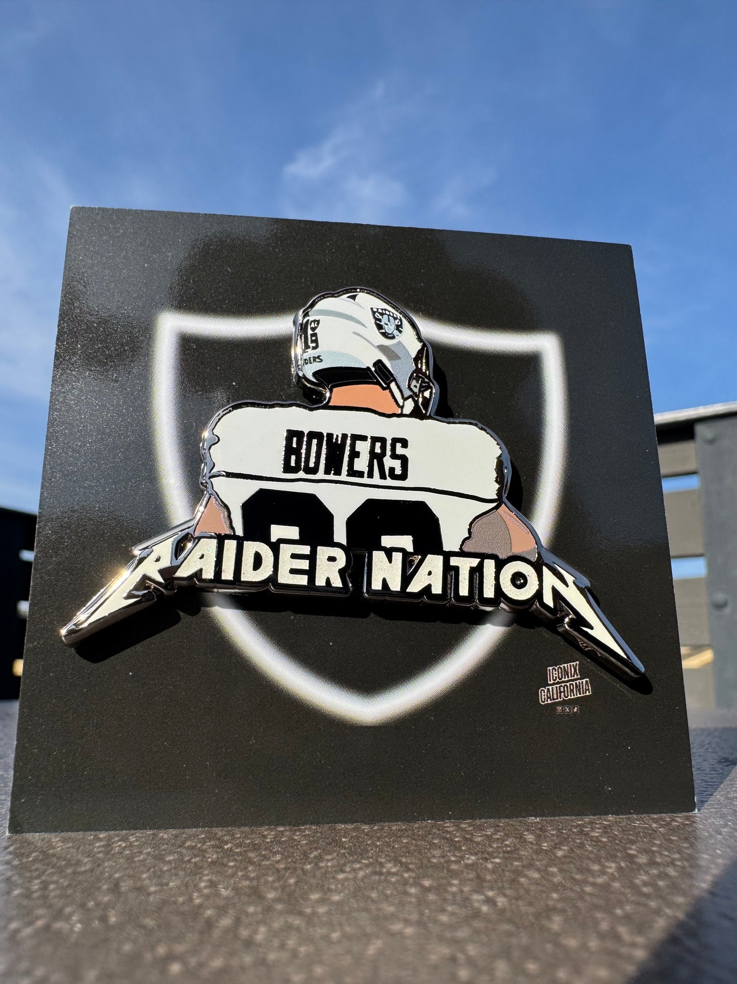 "Brock Bowers / Raider Nation \" Pin