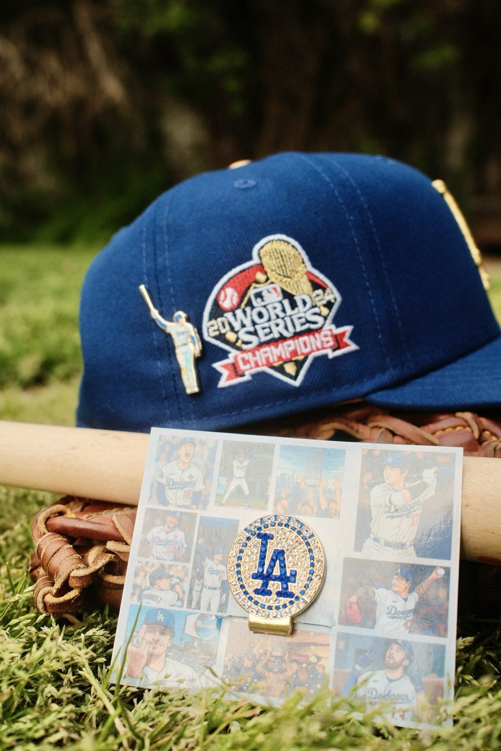 L.A. World Series Ring Hat Clip & Bottle Opener