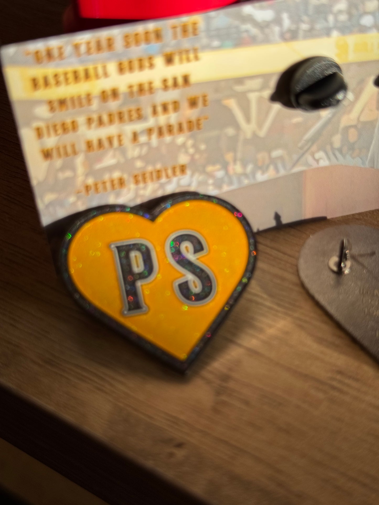 “PS Heart Pin” - Pin