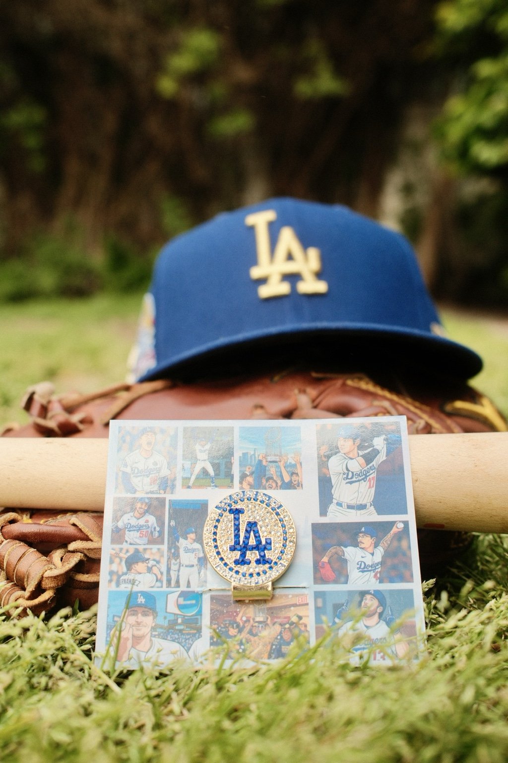 L.A. World Series Ring Hat Clip & Bottle Opener