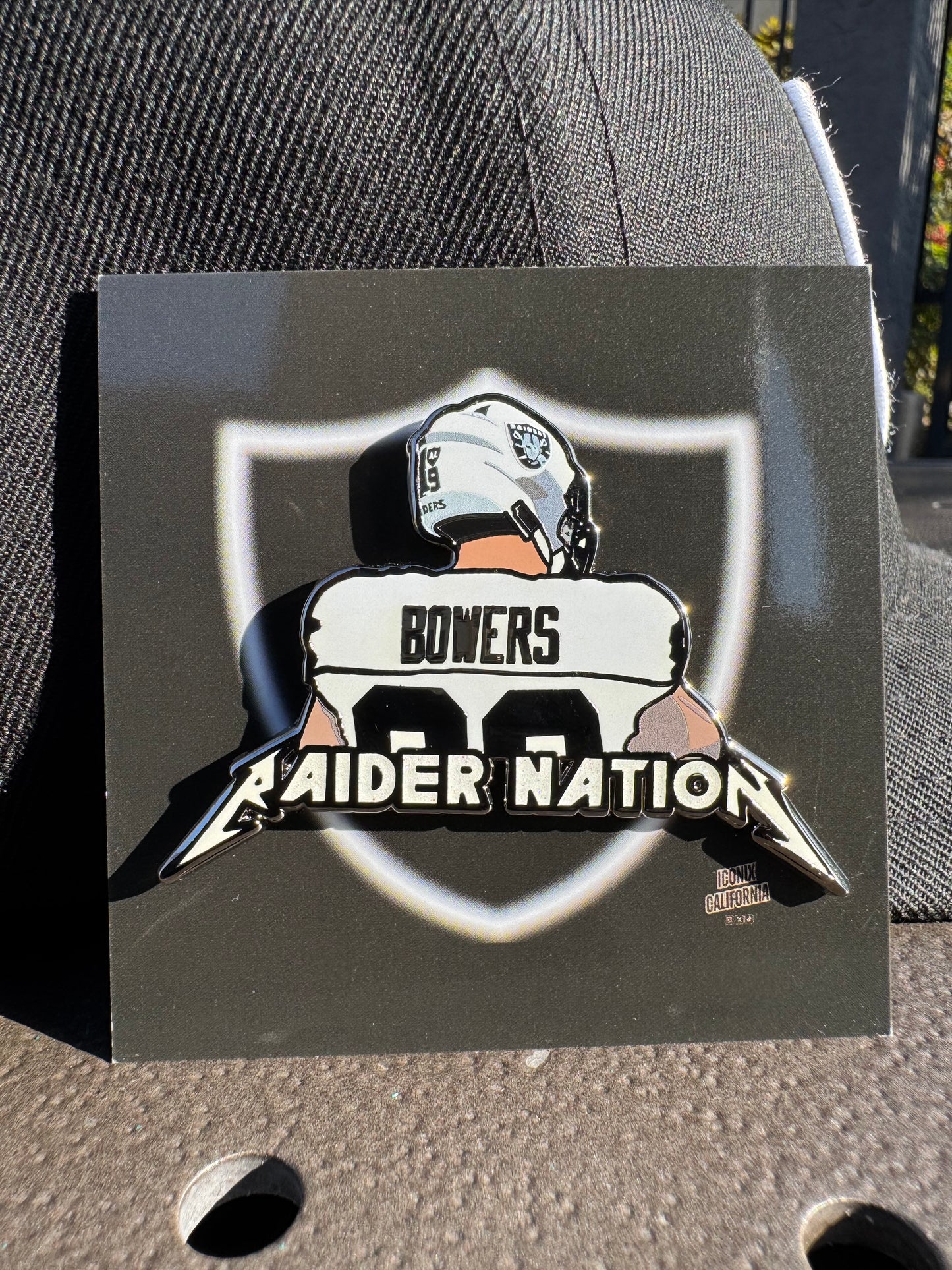 "Brock Bowers / Raider Nation \" Pin