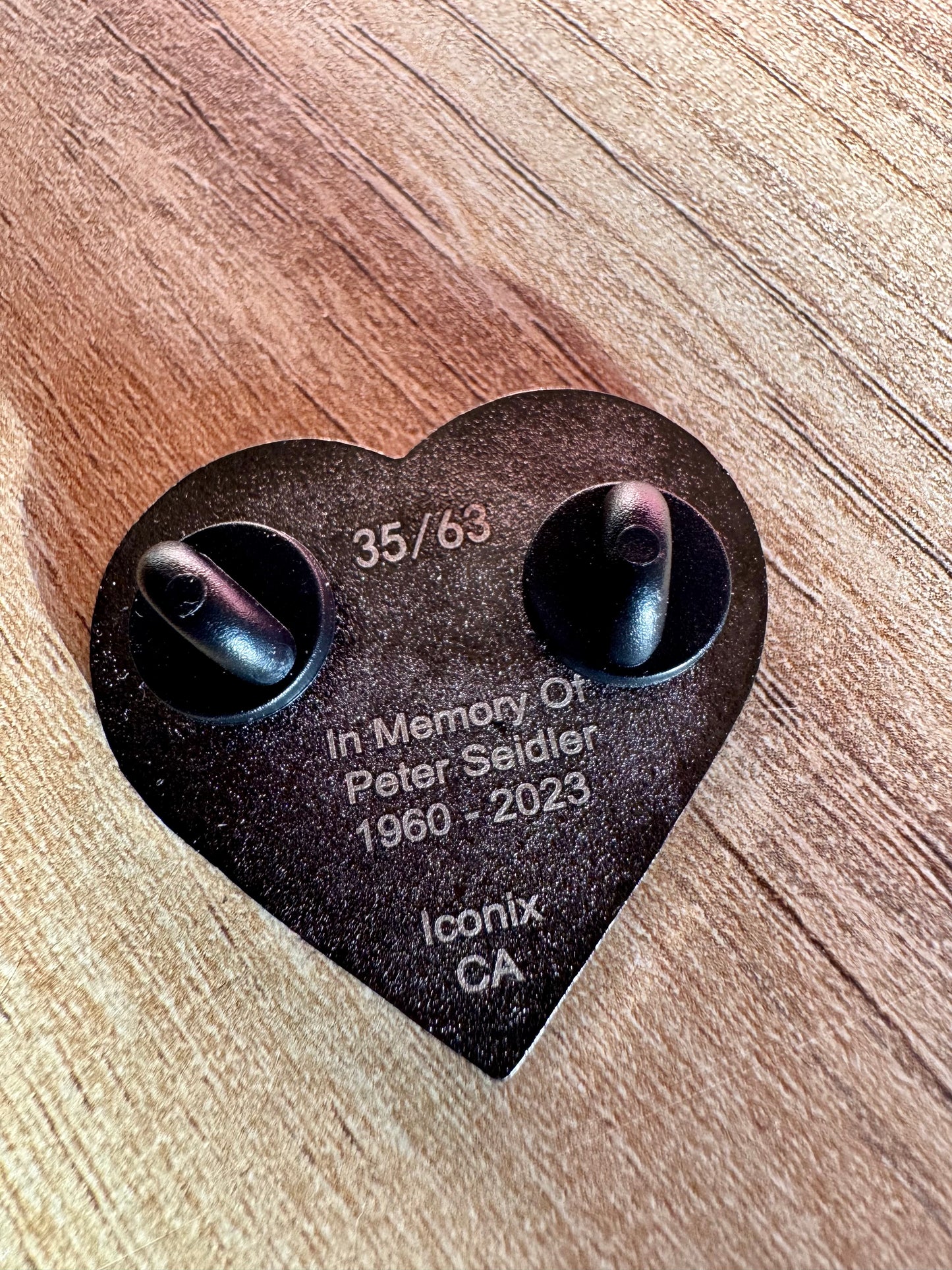 “PS Heart Pin” - Pin