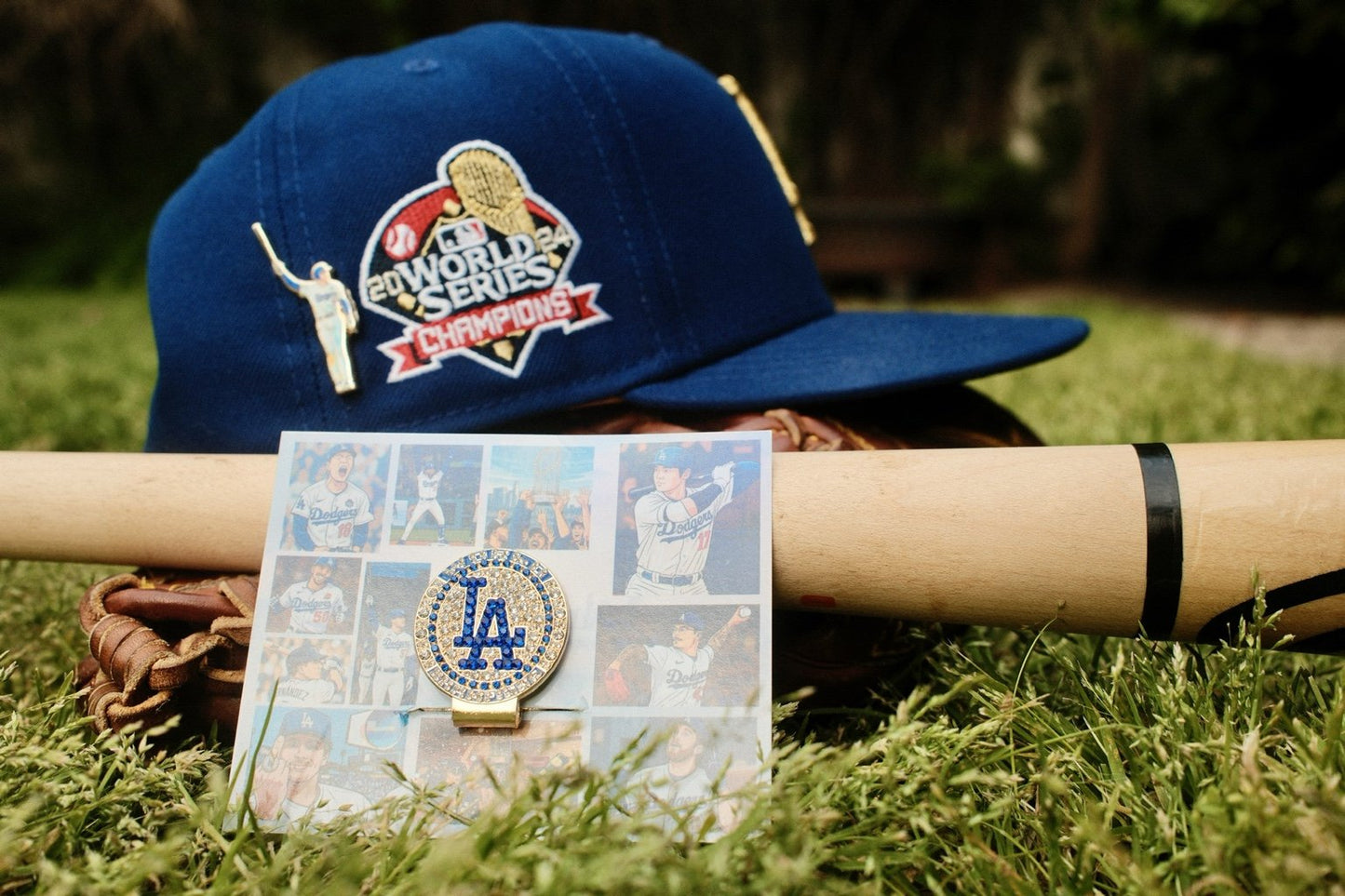L.A. World Series Ring Hat Clip & Bottle Opener