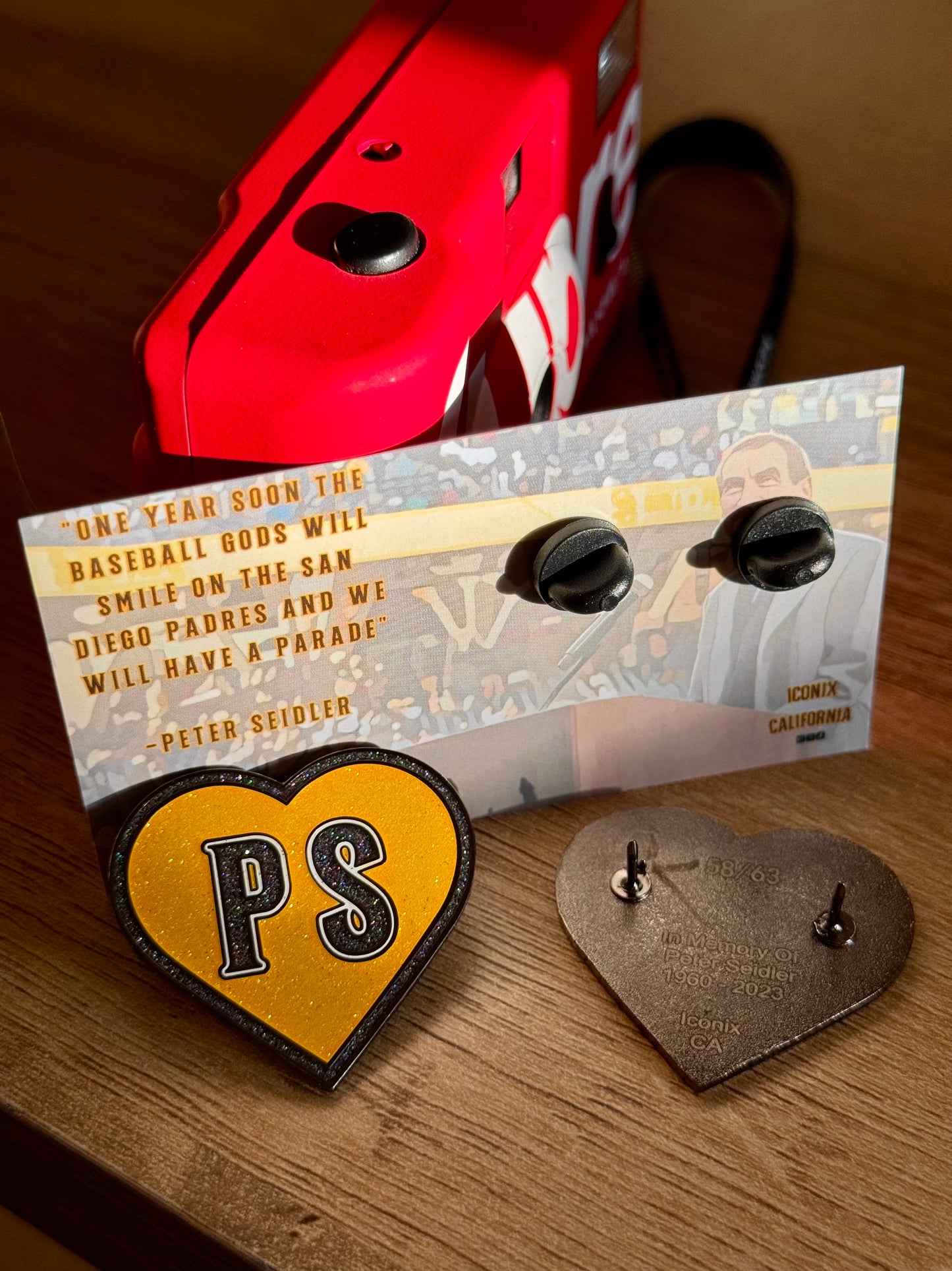 “PS Heart Pin” - Pin