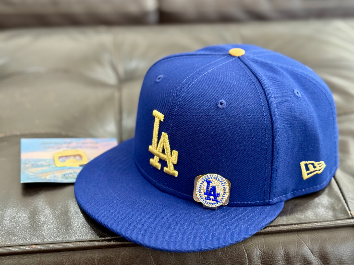 L.A. World Series Ring Hat Clip & Bottle Opener