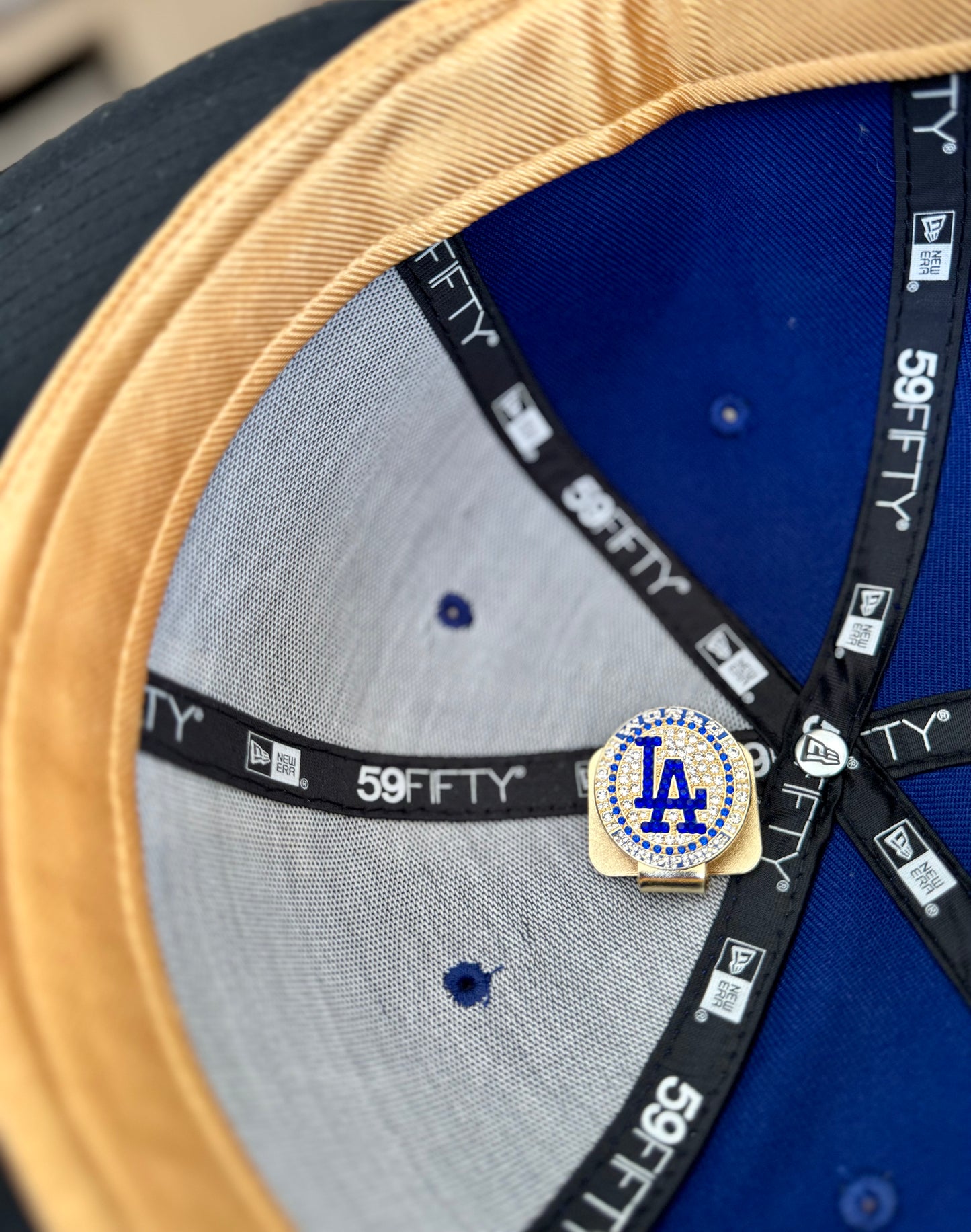 L.A. World Series Ring Hat Clip & Bottle Opener