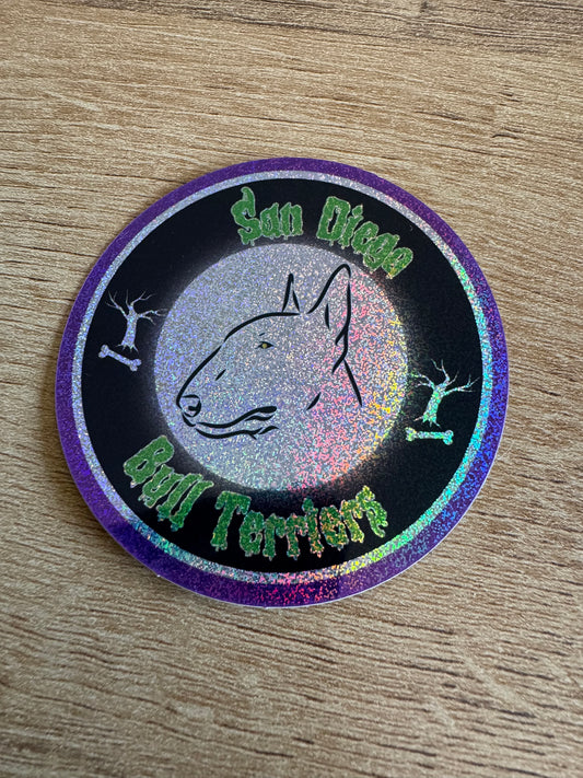 SDBT Halloween Glitter Stickers